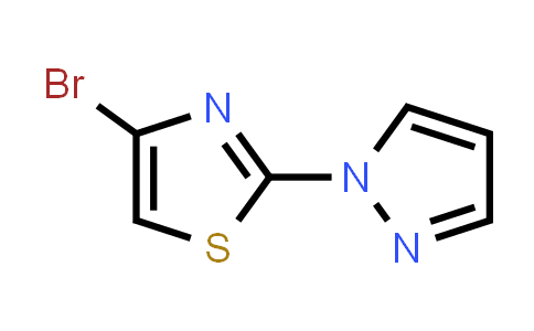4-Bromo-2-(1H-pyrazol-1-yl)thiazole