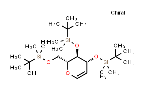 (((2R,3R,4R)-2-(((tert-butyldimethylsilyl)oxy)methyl)-3,4-dihydro-2H-pyran-3,4-diyl)bis(oxy))bis(tert-butyldimethylsilane)