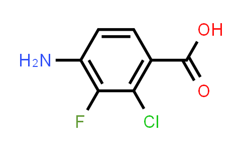 4-Amino-2-chloro-3-fluorobenzoic acid
