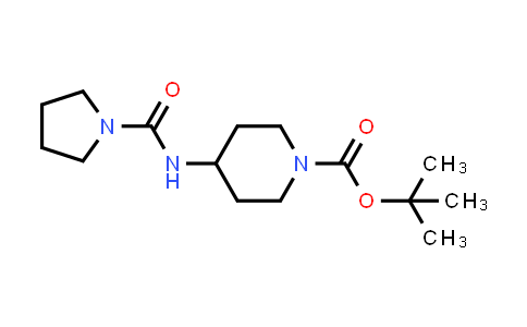 tert-Butyl 4-[(pyrrolidine-1-carbonyl)amino]piperidine-1-carboxylate