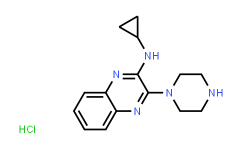 Cyclopropyl-(3-piperazin-1-yl-quinoxalin-2-yl)-amine hydrochloride