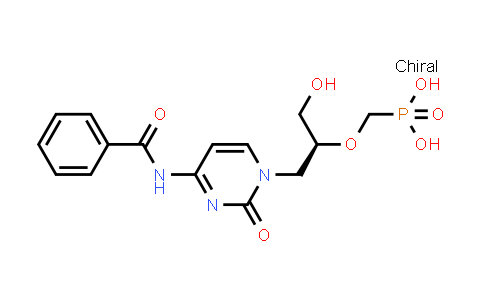 (S)-(((1-(4-Benzamido-2-oxopyrimidin-1(2H)-yl)-3-hydroxypropan-2-yl)oxy)methyl)phosphonic acid