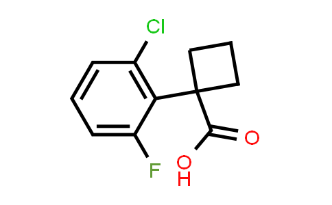 1-(2-Chloro-6-fluorophenyl)cyclobutanecarboxylic Acid
