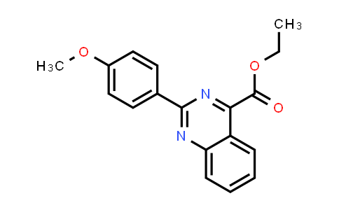 Ethyl 2-(4-methoxyphenyl)quinazoline-4-carboxylate