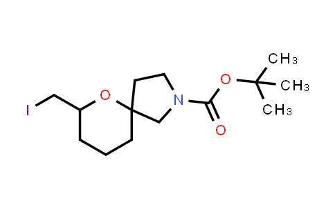 tert-Butyl 7-(iodomethyl)-6-oxa-2-azaspiro[4.5]decane-2-carboxylate