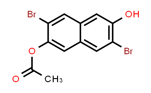 3,7-Dibromo-6-hydroxy-2-naphthyl Acetate