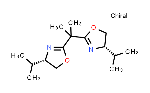 (4S,4'S)-2,2'-(Propane-2,2-diyl)bis(4-isopropyl-4,5-dihydrooxazole)