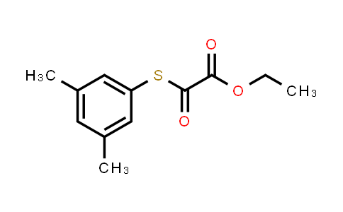 Ethyl 2-((3,5-dimethylphenyl)thio)-2-oxoacetate