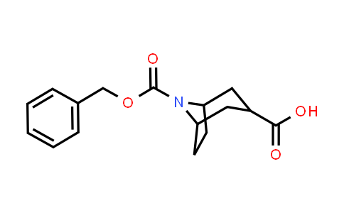 N-CBZ-8-AZABICYCLO[3.2.1]OCTANE-3-CARBOXYLIC ACID