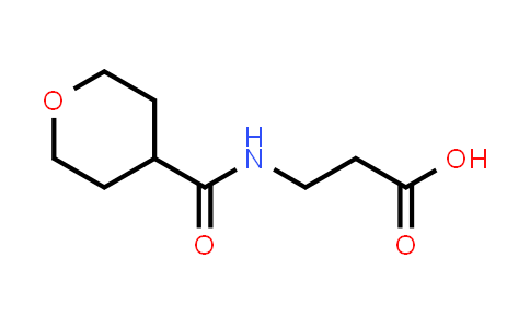 3-(Tetrahydro-2H-pyran-4-carboxamido)propanoic acid