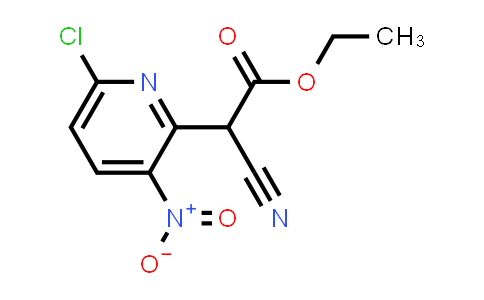 Ethyl 2-(6-Chloro-3-nitro-2-pyridyl)-2-cyanoacetate