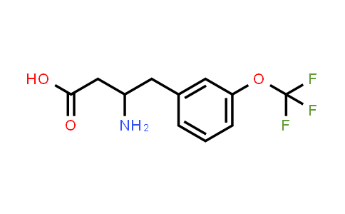 3-Amino-4-[3-(trifluoromethoxy)phenyl]butyric Acid
