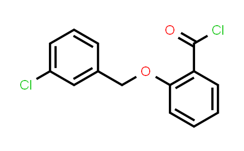 2-((3-Chlorobenzyl)oxy)benzoyl chloride
