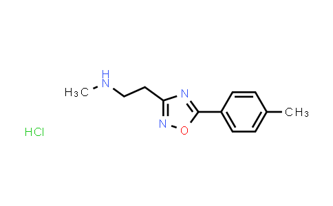 N-Methyl-2-(5-(p-tolyl)-1,2,4-oxadiazol-3-yl)ethanamine hydrochloride