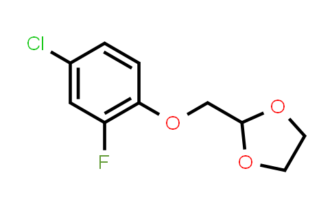 2-((4-Chloro-2-fluorophenoxy)methyl)-1,3-dioxolane