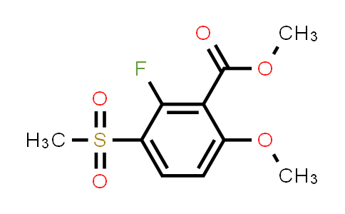 Methyl 2-Fluoro-6-methoxy-3-(methylsulfonyl)benzoate