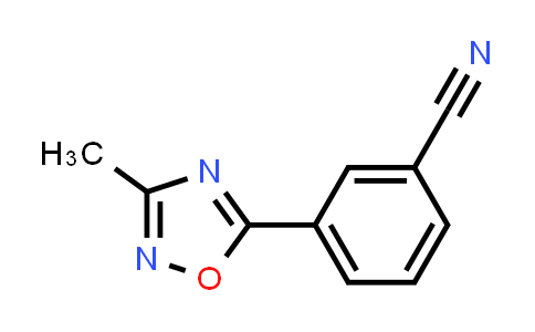 3-(3-Methyl-1,2,4-oxadiazol-5-yl)benzonitrile