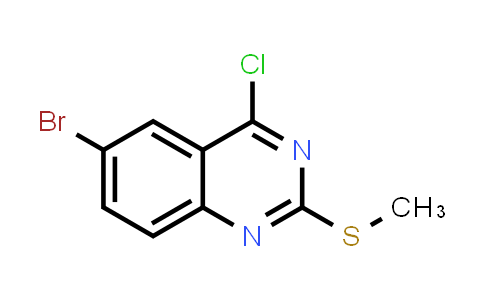 6-BROMO-4-CHLORO-2-(METHYLTHIO)QUINAZOLINE