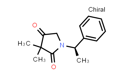 (R)-3,3-Dimethyl-1-(1-phenylethyl)pyrrolidine-2,4-dione