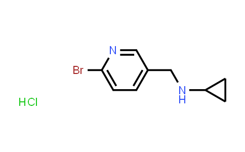 N-((6-Bromopyridin-3-yl)methyl)cyclopropanamine hydrochloride