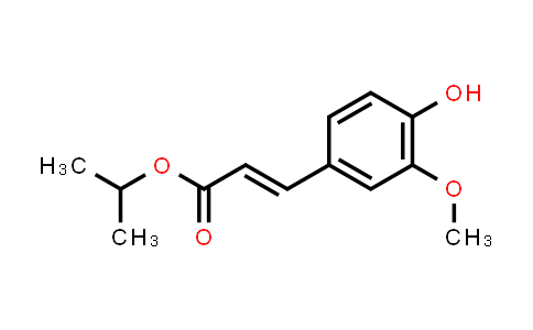 Isopropyl 3-(4-hydroxy-3-methoxyphenyl)acrylate