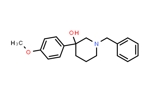 3-(4-methoxyphenyl)-1-(phenylmethyl)-3-piperidinol
