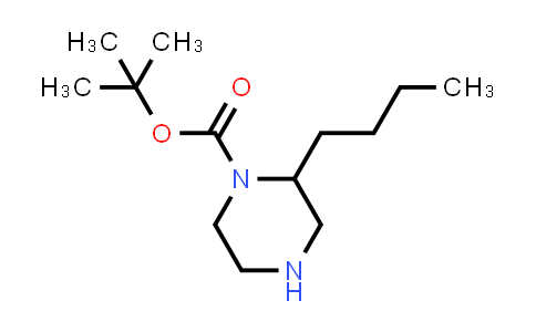 1-Boc-2-butyl-piperazine