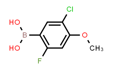 (5-chloro-2-fluoro-4-methoxyphenyl)boronic acid