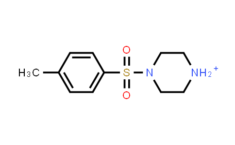 1-(4-methylphenyl)sulfonylpiperazin-4-ium