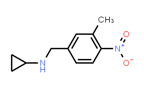 N-(3-Methyl-4-nitrobenzyl)cyclopropanamine