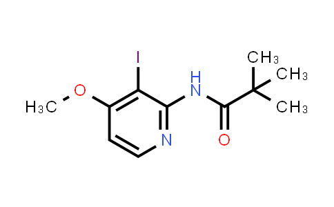 N-(3-iodo-4-methoxy-2-pyridinyl)-2,2-dimethylpropanamide